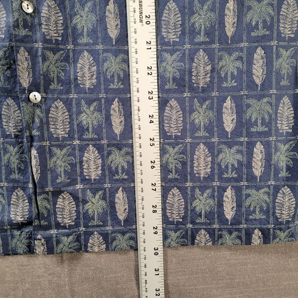 Tori Richard Honolulu Hawaiian Button Up Shirt Graphic Print Palm Tree Size XL‎ - Picture 9 of 10